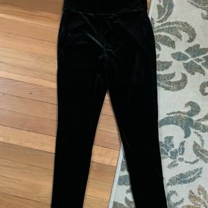 Loft XS Petite Velvet Leggings